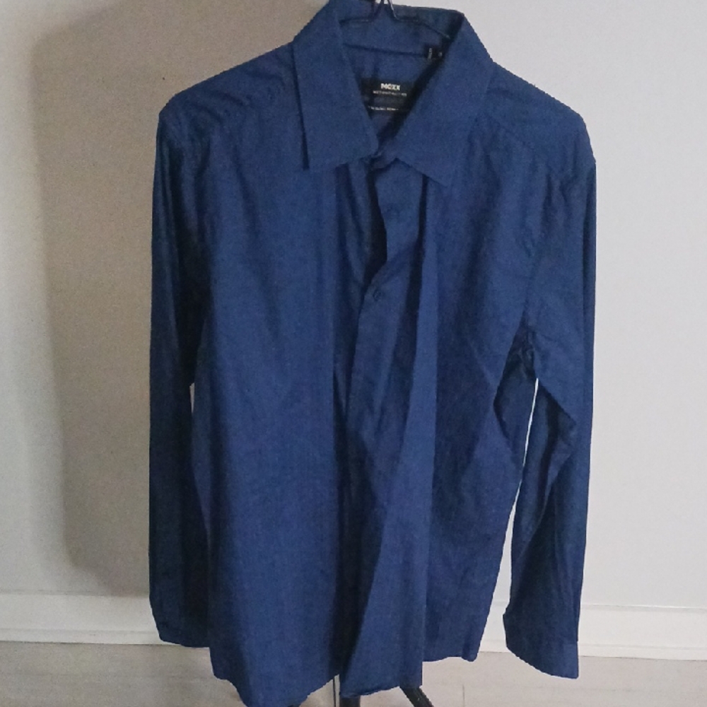 Mexx Metropolitan Deep Blue Shirt - Size Large